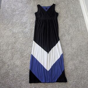 Ann Taylor Petite womens maxi dress